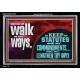 KEEP MY STATUTES AND MY COMMANDMENTS  Custom Wall Scripture Art  GWASCEND12125  