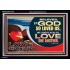 LOVE ONE ANOTHER  Custom Contemporary Christian Wall Art  GWASCEND12129  "33X25"