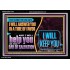 I WILL ANSWER YOU IN A TIME OF FAVOUR  Unique Bible Verse Acrylic Frame  GWASCEND12143  "33X25"