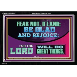 THE LORD WILL DO GREAT THINGS  Custom Inspiration Bible Verse Acrylic Frame  GWASCEND12147  