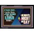 THE WORD OF THE LORD TO DAY  New Wall Décor  GWASCEND12151  "33X25"