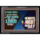 THE WORD OF THE LORD TO DAY  New Wall Décor  GWASCEND12151  