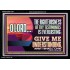THE RIGHTEOUSNESS OF THY TESTIMONIES IS EVERLASTING O LORD  Bible Verses Acrylic Frame Art  GWASCEND12161  "33X25"