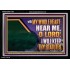 HEAR ME O LORD I WILL KEEP THY STATUTES  Bible Verse Acrylic Frame Art  GWASCEND12162  "33X25"