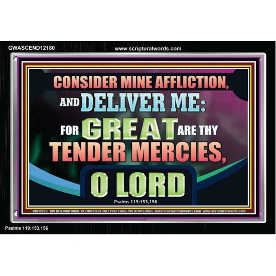 GREAT ARE THY TENDER MERCIES O LORD  Unique Scriptural Picture  GWASCEND12180  