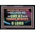 GREAT ARE THY TENDER MERCIES O LORD  Unique Scriptural Picture  GWASCEND12180  "33X25"