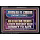 JEHOVAH EL GIBBOR MIGHTY GOD MIGHTY TO SAVE  Ultimate Power Acrylic Frame  GWASCEND12250  