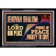 JEHOVAH SHALOM THE LORD OUR PEACE PRINCE OF PEACE  Righteous Living Christian Acrylic Frame  GWASCEND12251  