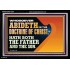 WHOSOEVER ABIDETH IN THE DOCTRINE OF CHRIST  Righteous Living Christian Acrylic Frame  GWASCEND12324  "33X25"