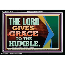 THE LORD GIVES GRACE TO THE HUMBLE  Children Room  GWASCEND12416  