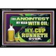 MY CUP RUNNETH OVER  Unique Power Bible Acrylic Frame  GWASCEND12588  