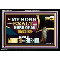 THE HORN OF AN UNICORN  Bible Verses Art Prints  GWASCEND12688  "33X25"