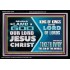 THE LAMB OF GOD OUR LORD JESUS CHRIST  Acrylic Frame Scripture   GWASCEND12706  "33X25"