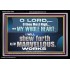 SHEW FORTH ALL THY MARVELLOUS WORKS  Bible Verse Acrylic Frame  GWASCEND12948  "33X25"