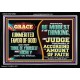 GRACE UNMERITED FAVOR OF GOD  Bible Scriptures on Love Acrylic Frame  GWASCEND12963  