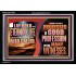 LAY HOLD ON ETERNAL LIFE WHEREUNTO THOU ART ALSO CALLED  Ultimate Inspirational Wall Art Acrylic Frame  GWASCEND13084  "33X25"