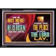 HE IS NOT HERE FOR HE IS RISEN  Children Room Wall Acrylic Frame  GWASCEND13091  