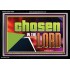 CHOSEN IN THE LORD  Wall Décor Acrylic Frame  GWASCEND13099  "33X25"