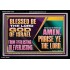 LET ALL THE PEOPLE SAY PRAISE THE LORD HALLELUJAH  Art & Wall Décor Acrylic Frame  GWASCEND13128  "33X25"
