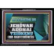 THE EVERLASTING GOD JEHOVAH ADONAI TZIDKENU OUR RIGHTEOUSNESS  Contemporary Christian Paintings Acrylic Frame  GWASCEND13132  