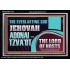 THE EVERLASTING GOD JEHOVAH ADONAI  TZVAOT THE LORD OF HOSTS  Contemporary Christian Print  GWASCEND13133  "33X25"