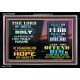 LORD OF HOSTS ONLY HOPE OF SAFETY  Unique Scriptural Acrylic Frame  GWASCEND9565  