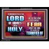 FEAR THE LORD WITH TREMBLING  Ultimate Power Acrylic Frame  GWASCEND9567  "33X25"
