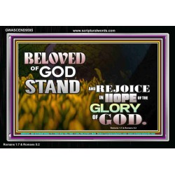 THE HOPE OF GLORY  Biblical Art Acrylic Frame  GWASCEND9595  "33X25"