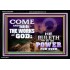 COME AND SEE THE WORKS OF GOD  Scriptural Prints  GWASCEND9600  "33X25"