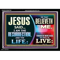 THE RESURRECTION AND THE LIFE  Contemporary Arts & Décor Picture  GWASCEND9790  