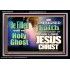 BE FILLED WITH THE HOLY GHOST  Large Wall Art Acrylic Frame  GWASCEND9793  "33X25"