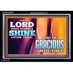 HIS FACE SHINE UPON THEE  Scriptural Prints  GWASCEND9797  "33X25"