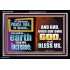 THE EARTH SHALL YIELD HER INCREASE FOR YOU  Inspirational Bible Verses Acrylic Frame  GWASCEND9895  "33X25"