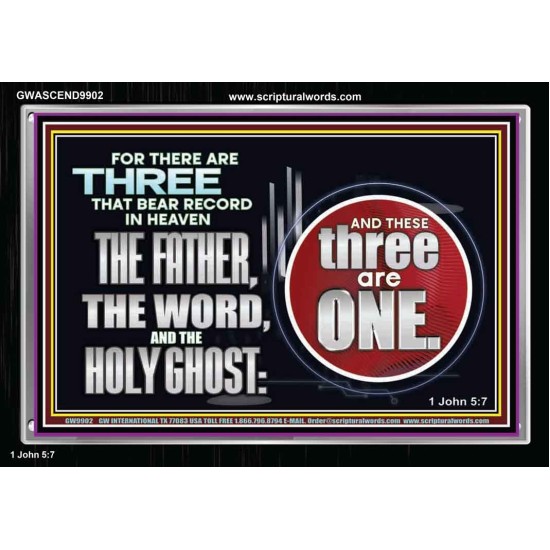 THE THREE THAT BEAR RECORD IN HEAVEN  Modern Wall Art  GWASCEND9902  