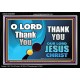 THANK YOU OUR LORD JESUS CHRIST  Custom Biblical Painting  GWASCEND9907  