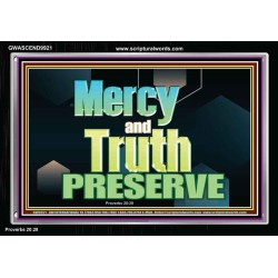 MERCY AND TRUTH PRESERVE  Christian Paintings  GWASCEND9921  "33X25"