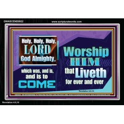 HOLY HOLY HOLY LORD GOD ALMIGHTY  Christian Paintings  GWASCEND9922  "33X25"