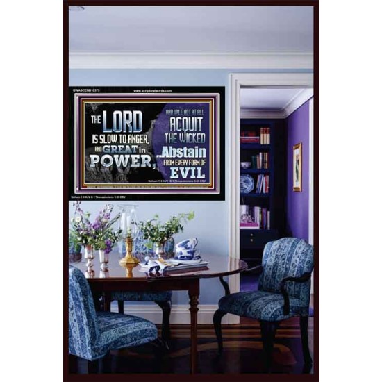 THE LORD GOD ALMIGHTY GREAT IN POWER  Sanctuary Wall Acrylic Frame  GWASCEND10379  