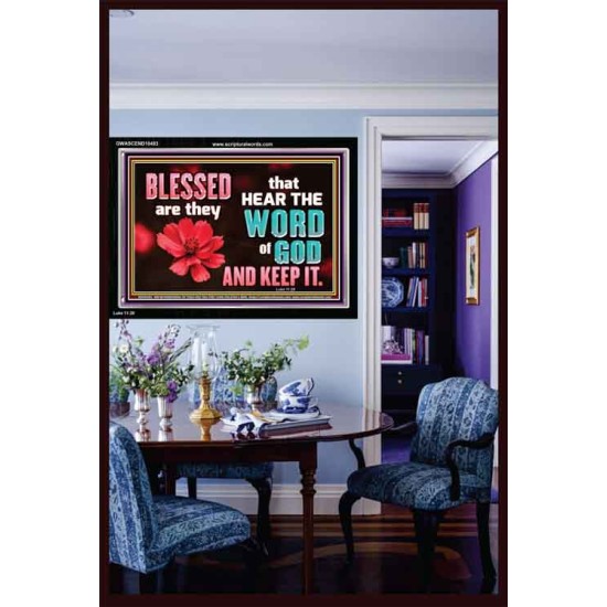 BE DOERS AND NOT HEARER OF THE WORD OF GOD  Bible Verses Wall Art  GWASCEND10483  