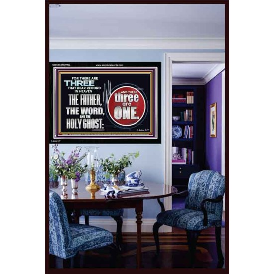 THE THREE THAT BEAR RECORD IN HEAVEN  Modern Wall Art  GWASCEND9902  