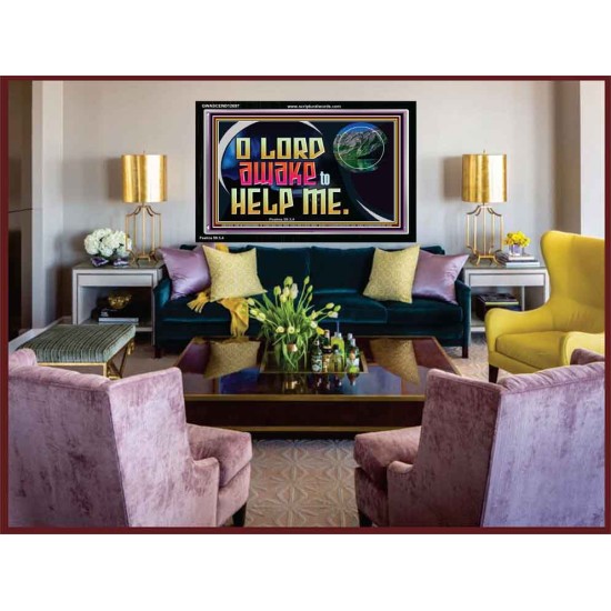 O LORD AWAKE TO HELP ME  Scriptures Décor Wall Art  GWASCEND12697  