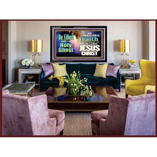BE FILLED WITH THE HOLY GHOST  Large Wall Art Acrylic Frame  GWASCEND9793  