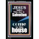 SALVATION IS COME TO THIS HOUSE  Unique Scriptural Picture  GWASCEND10000  