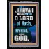 JEHOVAH WE LOVE YOU  Unique Power Bible Portrait  GWASCEND10010  "25x33"