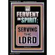 BE FERVENT IN SPIRIT SERVING THE LORD  Unique Scriptural Portrait  GWASCEND10018  