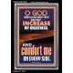 O GOD INCREASE MY GREATNESS  Church Portrait  GWASCEND10023  