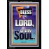 BLESS THE LORD O MY SOUL  Eternal Power Portrait  GWASCEND10030  "25x33"