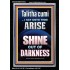 TALITHA CUMI ARISE SHINE OUT OF DARKNESS  Children Room Portrait  GWASCEND10032  "25x33"