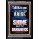 TALITHA CUMI ARISE SHINE OUT OF DARKNESS  Children Room Portrait  GWASCEND10032  