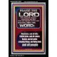 PRAISE HIM - STORMY WIND FULFILLING HIS WORD  Business Motivation Décor Picture  GWASCEND10053  